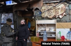 „პიატნაშკას საერთაშორისო ბრიგადის“ მებრძოლები, ავდეევკა, 27 ოქტომბერი.