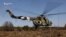 Ukranian Mi8 helicopter video grab