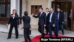 Lajčak u Prištini, 9. mart 2023.