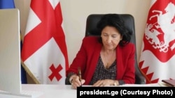 საქართველოს პრეზიდენტი სალომე ზურაბიშვილი