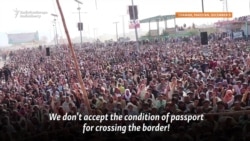 Pakistani Protesters Demand Relaxed Afghan Travel Rules Pakistani Protesters Demand Relaxed Afghan Travel Rules