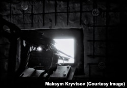 Mitraljez PKM na ukrajinskom položaju