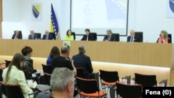 Pres konferencija Centralne izborne komisije BiH povodom lokalnih izbora u BiH, juni 2024. 