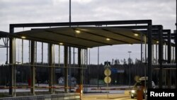 Granični punkt Nuijama u Lapenranti između Finske i Rusije