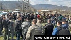 აქცია სოფელ დუისში 