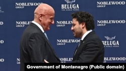 Biznismen Daka Davidović i bivši premijer Dritan Abazović