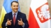 Radoslav Sikorski, poljski ministar spoljnih poslova, tokom ranije posjete Kijevu, 22. decembar 2023.