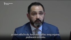 Ostavka crnogorskog ministra Radulovića Ostavka crnogorskog ministra Radulovića