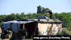 Mesto Mali Horgoš na severu Srbije, gde je policija 26. jula 2022. pronašla migrante i krijumčare