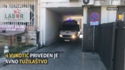 Privođenje profesora Veselina Vukotića  Privođenje profesora Veselina Vukotića