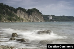 აფხაზეთის ზღვის სანაპირო, ბიჭვინთა, სასტუმრო „მიუსერა“