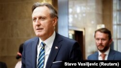 Razriješeni ministri Ranko Krivokapić i Raško Konjević