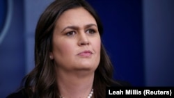 Izjave bez utemeljenih podataka: Sarah Sanders