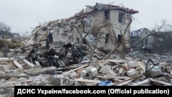 რუსეთის მიერ დაბომბილი ჟიტომირი. 2022 წლის 2 მარტი