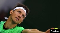 На турнірі в Лугано продовжує боротьбу український тандем Сергій Стаховський (на фото) та Денис Молчанов