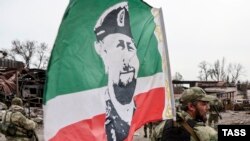 Кадыровцы на оккупированной территории Украины, иллюстративное фото