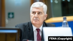 Predsjedavajući Doma naroda Parlamentarne skupštine Bosne i Hercegovine Dragan Čović, Brisel, 15. mart 2022. 