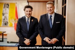 Izaslanik SAD Gabriel Eskobar se sastao sa premijerom Dritanom Abazovićem,15. decembra 2022.