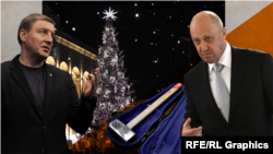 ანდრეი ტურჩაკი და ევგენი პრიგოჟინი, კოლაჟი