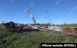 Două turnuri de comunicații au fost distruse marți dimineață în regiunea Transnistria.