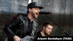 Лидер группы "Звери" Роман Билык