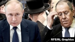 Владимир Путин и Сергей Лавров. Коллаж