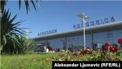 Aerodrom u Podgorici.