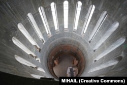 Unutarnjost glavne kupole crkve.