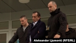 Privođenje Saše Čađenovića