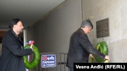 Obeležavanje godišnjice ubistva novinara Slavka Ćuruvije, 11 april 2022
