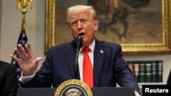  აშშ-ის პრეზიდენტი დონალდ ტრამპი 