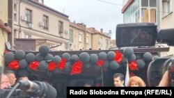 Otvorenje Kulturnog centra Vancho Mihailov u Bitoli, kojem je prisustvovao tadašnji bugarski premijer Kiril Petkov, 16. aprila 2022.