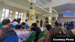 نمایی از سلف غذاخوری دانشگاه گیلان