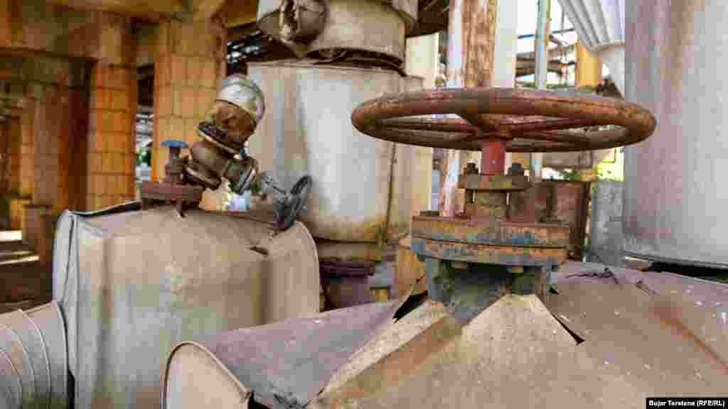 Zastarele i neispravne mašine Metalurgije cinka.