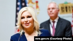 Ministarka rudarstva i energetike u tehničkoj Vladi Srbije Zorana Mihajlović, maj 2022.