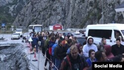 Пограничный пункт "Верхний Ларс", иллюстрационное фото