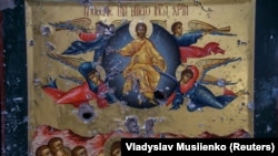 Iza ruskih snaga ostao razoren pravoslavni manastir