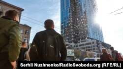 Raščišćavanje ulica Kijeva nakon ruskih napada