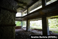 Od hotela je ostala samo betonska konstrukcija