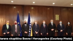 Visoki predstavnik EU za vanjsku i sigurnosnu politiku Josep Borrell na sastanku sa Kolegijem Parlamenta Bosne i Hercegovine