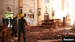 Наслідки вибуху в церкві на Шрі-Ланці, 22 квітня 2019 року