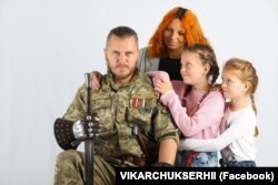 Сергій із сім'єю