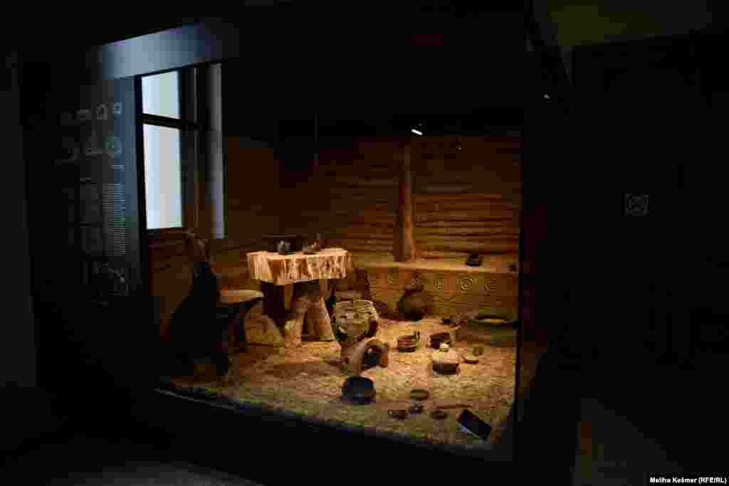 Rekonstrukcija željeznodobne kuće, Pod, Bugojno, centralna BiH, starije željezno doba, 6. stoljeće p.n.e.