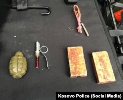 Ručna bomba zaplenjena je u akciji racije 10. oktobra 2021. tokom koje je uhapšeno pet osoba osumnjičenih za terorizam.