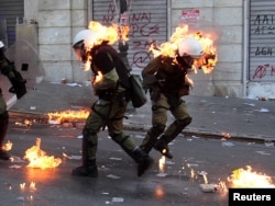 Protesti protiv mera štednje u Atini, 20. oktobar 2011.
