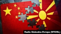Kineska 'meka moć' u Sjevernoj Makedoniji (sa naslovnica izvještaja organizacije ESTIMA)