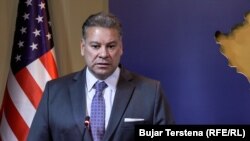 Gabriel Escobar u Prištini, Kosovo, oktobar 2022.