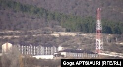 რუსეთის საოკუპაციო ძალების სამხედრო ბაზა სოფელ არცევში