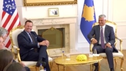 Susret Grenela i Tačija u Prištini Susret Grenela i Tačija u Prištini