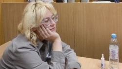 Диана Логинова (Наоко) сразу после объявления решения суда